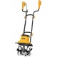 8.5AMP 12Inch Corded Tiller Cultivator 8-inch Depth Rototillers for Gardening, 360RPM Electric Garden Tiller with LT-201D Socket