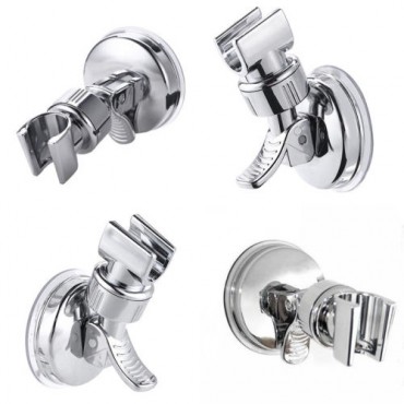 Adjustable Wall Mount Holder Suction Bracket Shower Head Handset Bath Clip