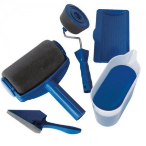 5Pcs/Set DIY Paint Runner Pro Roller The Renovator Pintar Facil Painting Kit