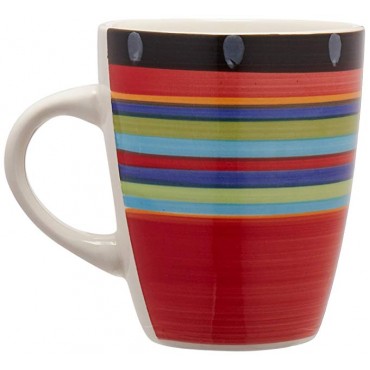 Gibson Home 97694.16r Casa Stella 16-Piece Dinnerware Set, Red