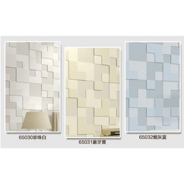 10M Modern Wall 3D Mosaic Living Room Non-woven Wallpaper Tv Background