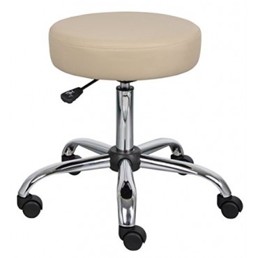 Boss Office Products B240-BG Be Well Medical Spa Stool in Beige