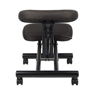 Boss Office Products B248 Ergonomic Kneeling Stool in Black