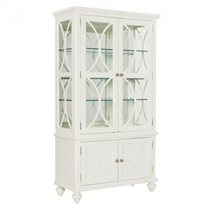 Beaumont Lane Curio China Cabinet in White