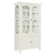 Beaumont Lane Curio China Cabinet in White